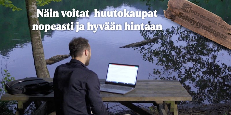 Näin voitetaan huutokaupat nopeasti hyvään hintaan