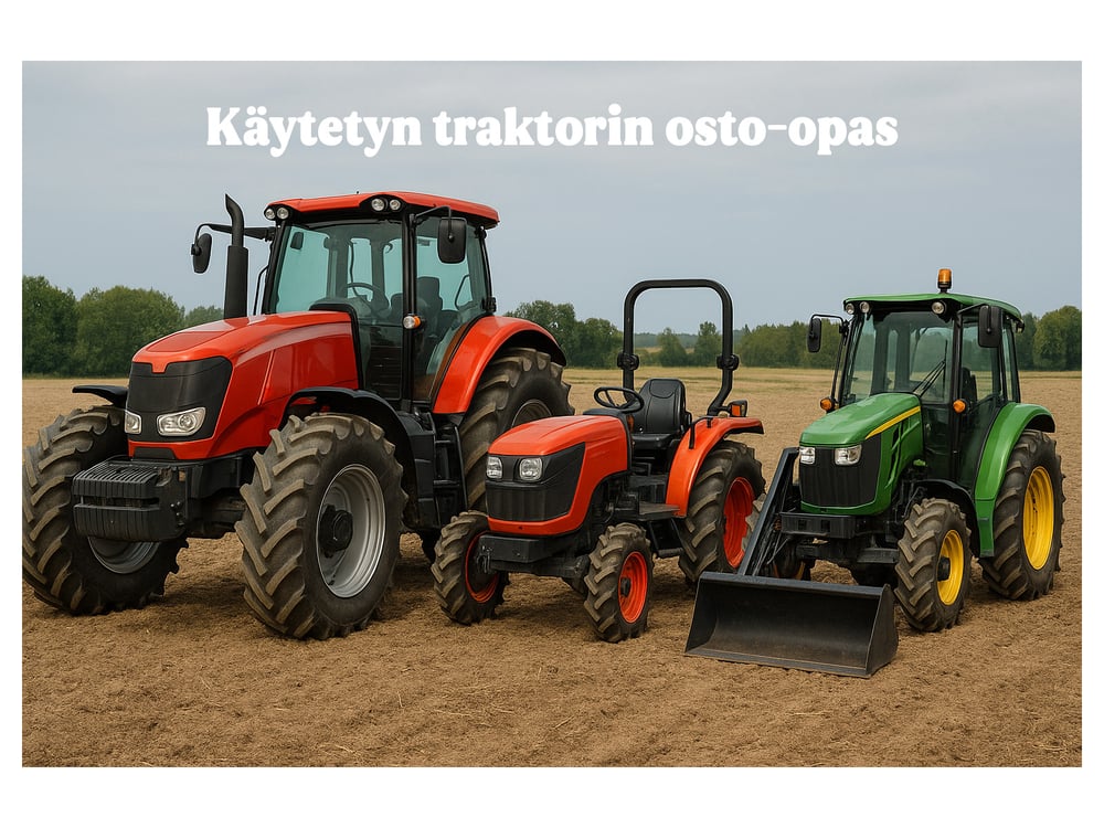 Käytetyn traktorin osto-opas